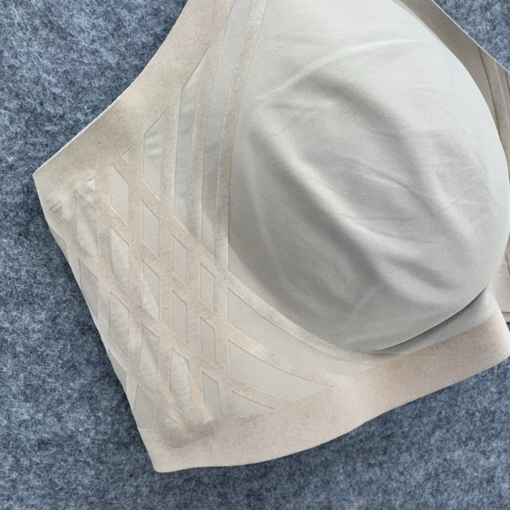 Honeylove Silhouette Bra Size 1X‎ Beige Seamless Wireless Smooth Comfort Support - Picture 6 of 12